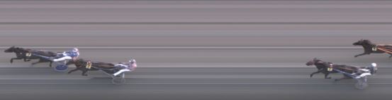 Målfoto for løp 1 på bane FO den 08.12.2018