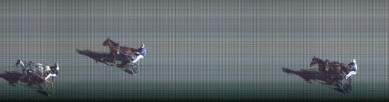 Målfoto for løp 9 på bane FO den 18.12.2018