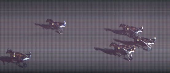 Målfoto for løp 1 på bane FO den 25.12.2018