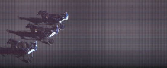 Målfoto for løp 7 på bane FO den 25.12.2018