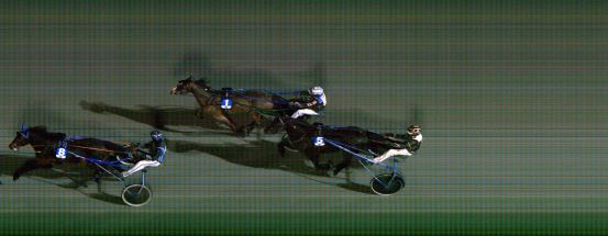 Målfoto for løp 2 på bane FO den 06.01.2019