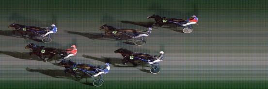 Målfoto for løp 9 på bane FO den 06.01.2019