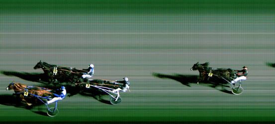 Målfoto for løp 1 på bane FO den 29.01.2019