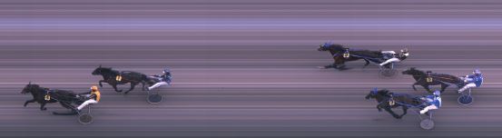 Målfoto for løp 1 på bane FO den 09.02.2019