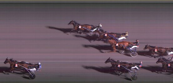 Målfoto for løp 3 på bane FO den 19.02.2019