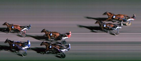 Målfoto for løp 2 på bane FO den 05.03.2019