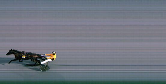 Målfoto for løp 1 på bane FO den 26.03.2019