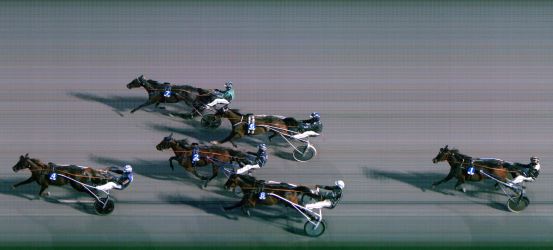 Målfoto for løp 2 på bane FO den 26.03.2019