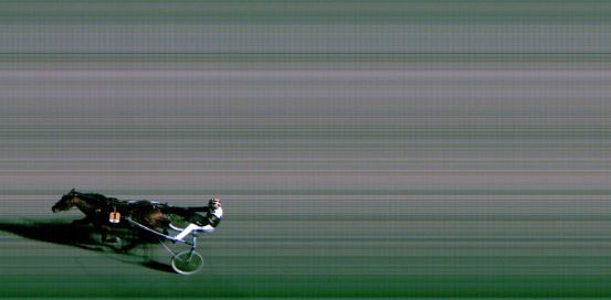 Målfoto for løp 7 på bane FO den 02.04.2019