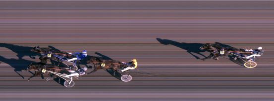 Målfoto for løp 1 på bane FO den 23.04.2019