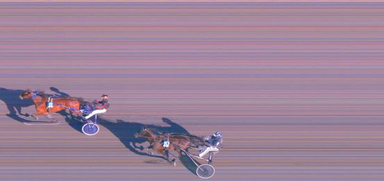 Målfoto for løp 2 på bane FO den 03.05.2019