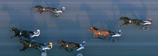 Målfoto for løp 6 på bane FO den 14.05.2019