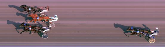 Målfoto for løp 2 på bane FO den 04.06.2019