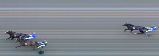 Målfoto for løp 1 på bane FO den 15.06.2019