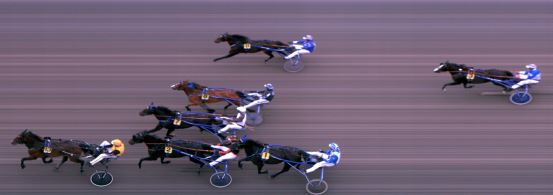 Målfoto for løp 1 på bane FO den 25.06.2019