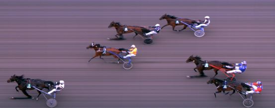 Målfoto for løp 4 på bane FO den 25.06.2019