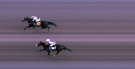 Målfoto for løp 1 på bane FO den 31.08.2019