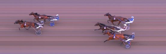 Målfoto for løp 8 på bane FO den 31.08.2019