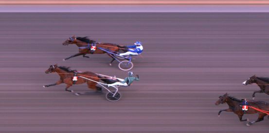 Målfoto for løp 3 på bane FO den 10.09.2019