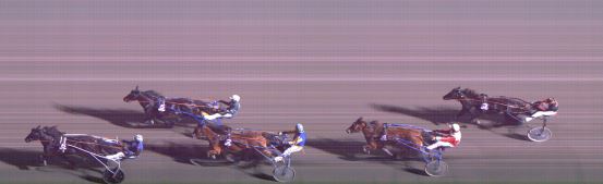 Målfoto for løp 8 på bane FO den 24.09.2019