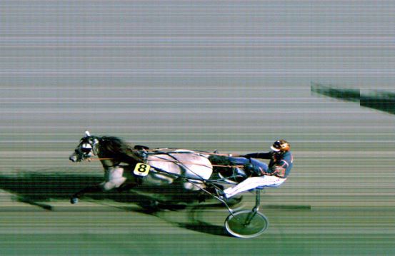 Målfoto for løp 1 på bane FO den 15.10.2019