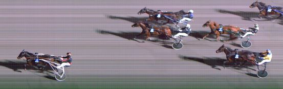 Målfoto for løp 2 på bane FO den 05.11.2019