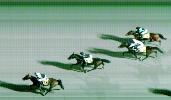 Målfoto for løp 1 på bane FO den 14.01.2020