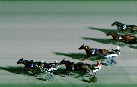 Målfoto for løp 2 på bane FO den 14.01.2020