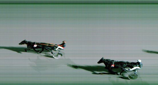 Målfoto for løp 3 på bane FO den 14.01.2020