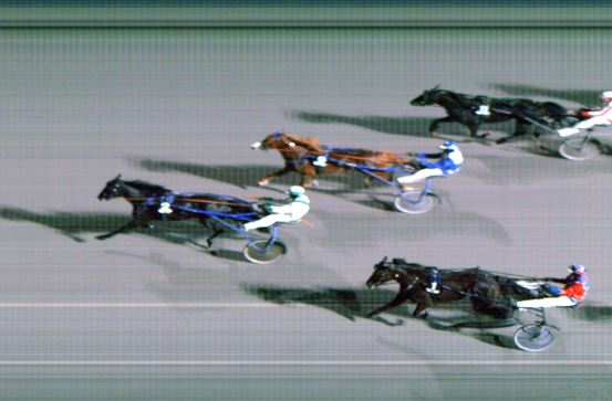 Målfoto for løp 6 på bane FO den 14.01.2020