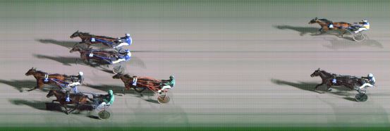 Målfoto for løp 2 på bane FO den 28.01.2020