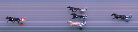 Målfoto for løp 6 på bane FO den 08.02.2020