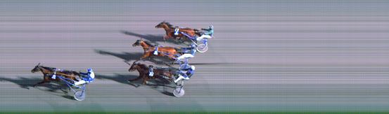 Målfoto for løp 2 på bane FO den 08.03.2020