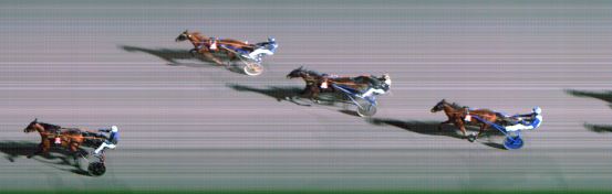 Målfoto for løp 3 på bane FO den 08.03.2020