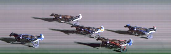 Målfoto for løp 8 på bane FO den 08.03.2020