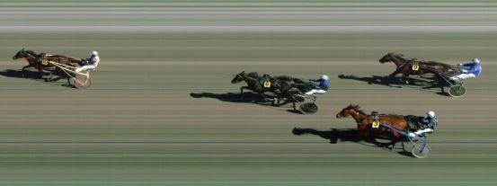 Målfoto for løp 1 på bane FO den 19.05.2020