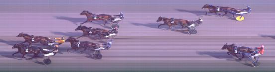 Målfoto for løp 6 på bane FO den 06.06.2020