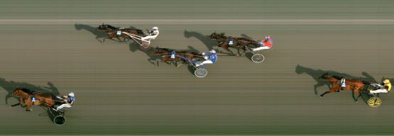 Målfoto for løp 2 på bane FO den 30.06.2020