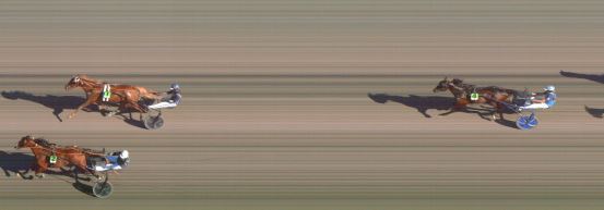 Målfoto for løp 9 på bane FO den 15.08.2020