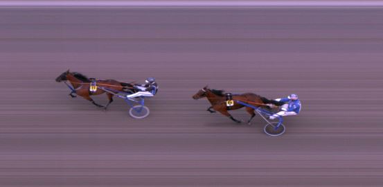 Målfoto for løp 1 på bane FO den 25.08.2020