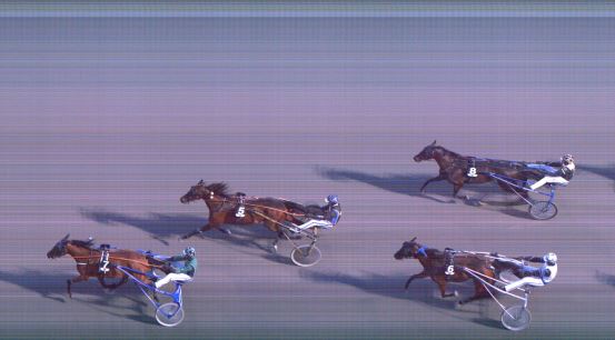 Målfoto for løp 6 på bane FO den 25.08.2020