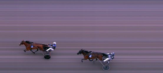 Målfoto for løp 2 på bane FO den 06.09.2020