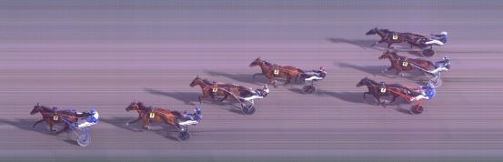 Målfoto for løp 1 på bane FO den 22.09.2020