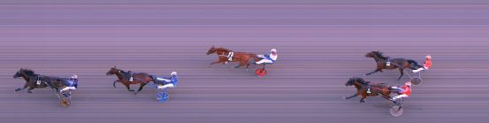 Målfoto for løp 6 på bane FO den 03.10.2020