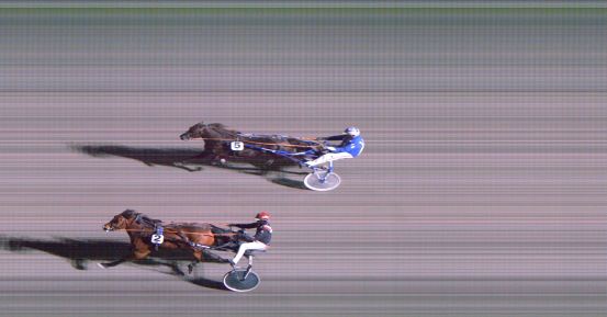 Målfoto for løp 5 på bane FO den 13.10.2020