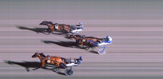 Målfoto for løp 7 på bane FO den 13.10.2020