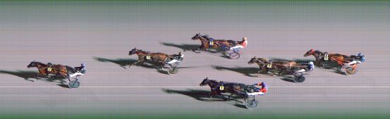 Målfoto for løp 1 på bane FO den 20.10.2020