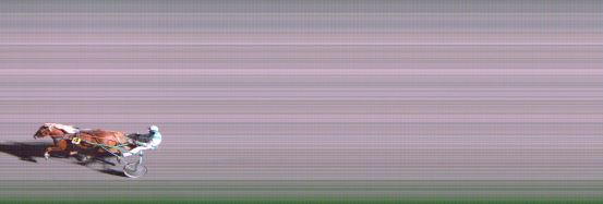 Målfoto for løp 1 på bane FO den 10.11.2020