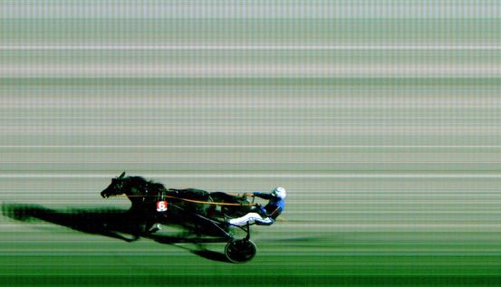 Målfoto for løp 3 på bane FO den 08.01.2021