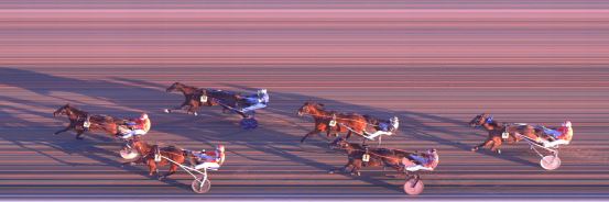 Målfoto for løp 7 på bane FO den 13.02.2021